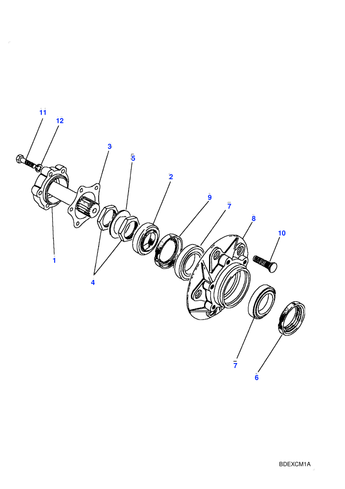 Front Hubs (Less Anti-Lock Braking System)((V)TOJA624516)