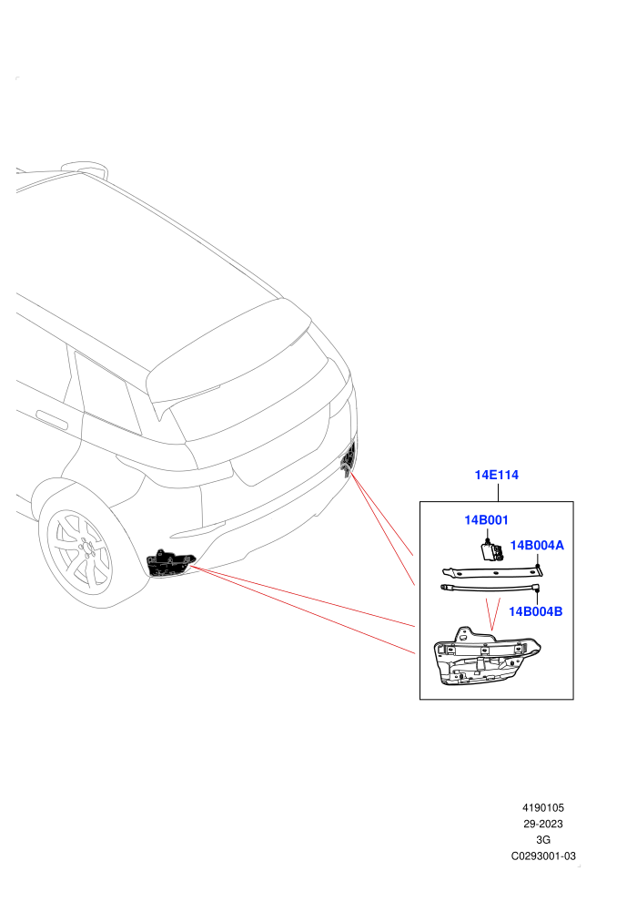 Vehicle Modules And Sensors (Halewood (UK),Tailgate - Hands Free)