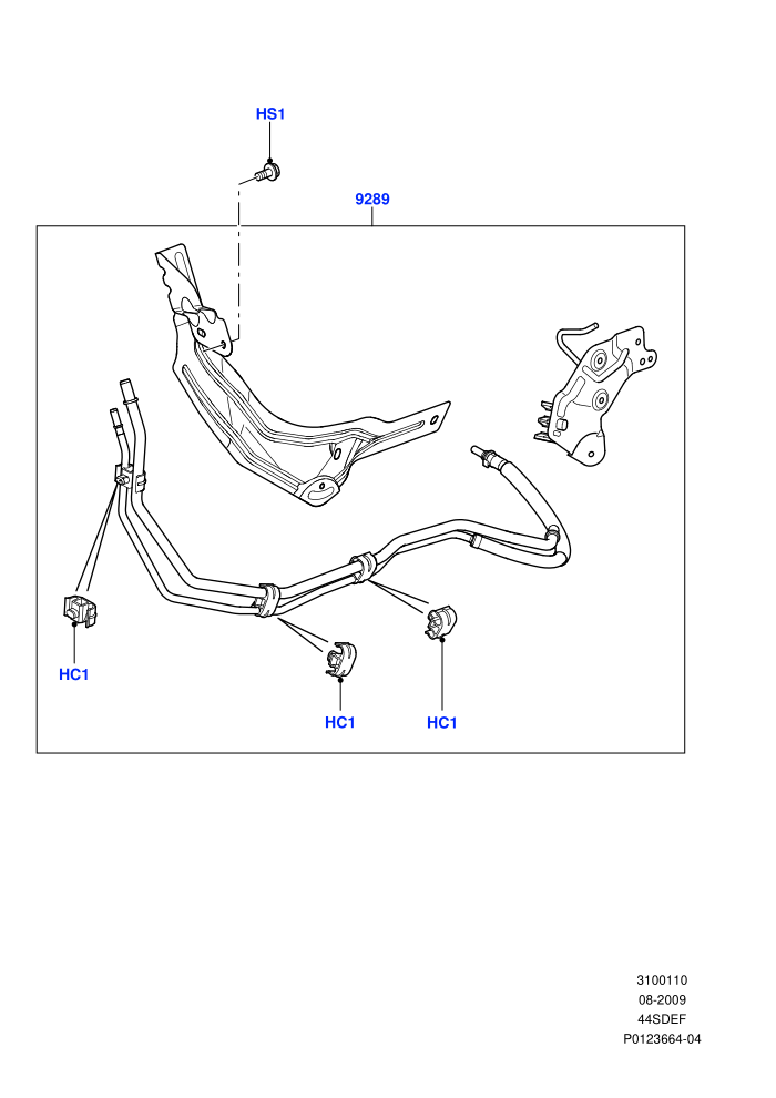 Fuel Lines (AJ Petrol 4.4 V8 EFI (220KW))