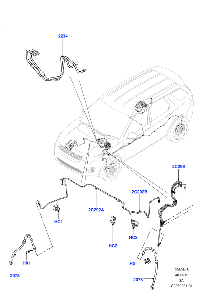 Front Brake Pipes (Changsu (China))((V)TOKG446856 (V)FROMFG000001)