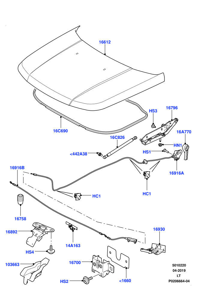 Hood And Related Parts ((V)FROMAA000001)
