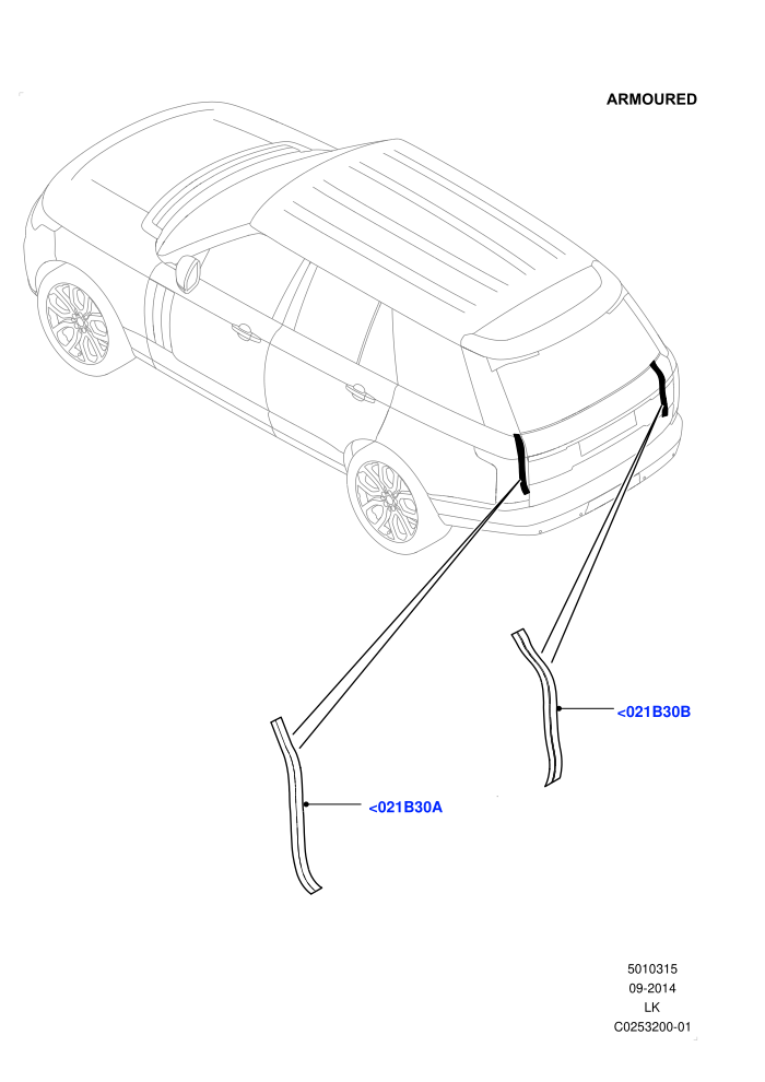 Luggage Compartment Door (Armoured)(Finisher And Seals)((V)FROMEA000001)