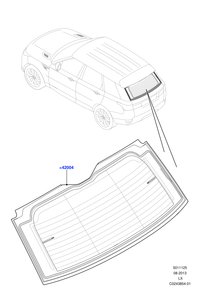 Back Window Glass