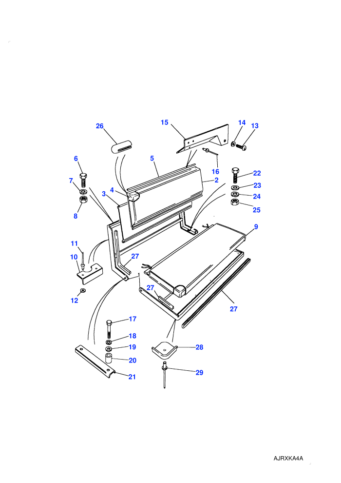 Rear Inward Facing (110)
