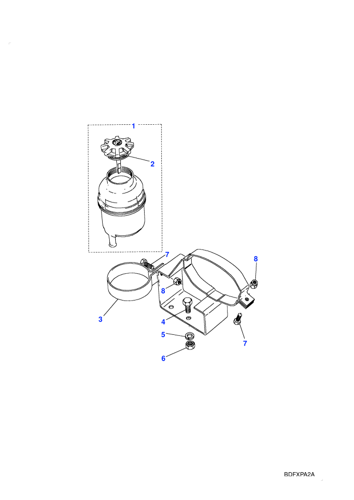Power Steering Reservoir (With Diesel Engines,With Power Steering)