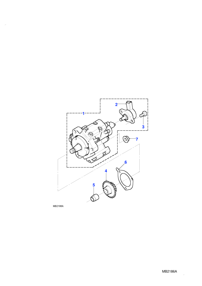 Fuel Injection Pump-Mechanical Fuel (M47 2.0L I4 16V Diesel)