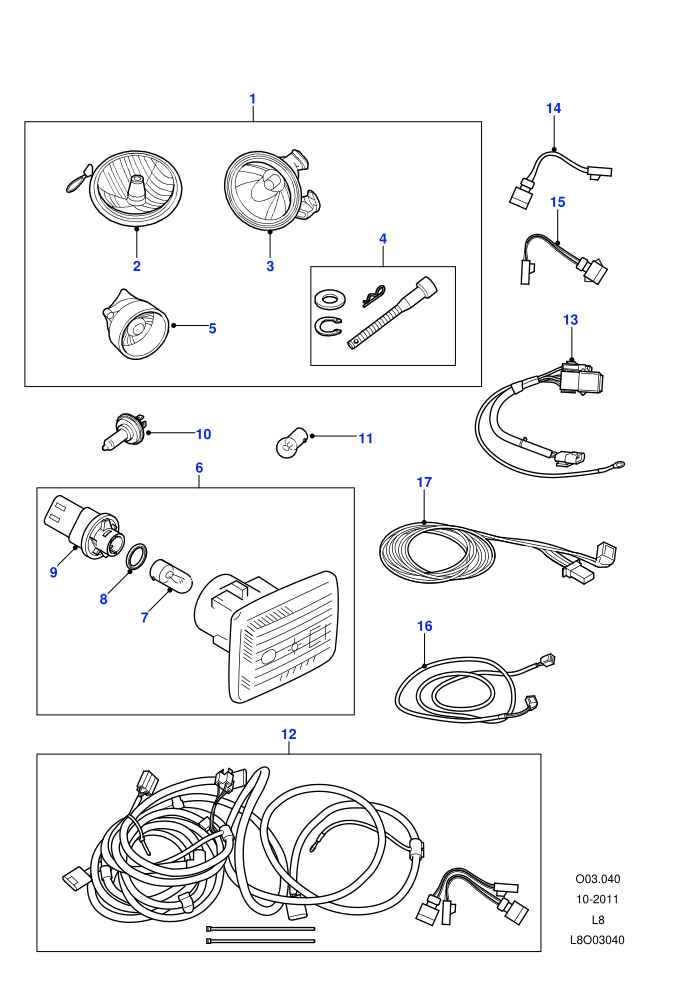 Lamps - Front - Side And Indicator