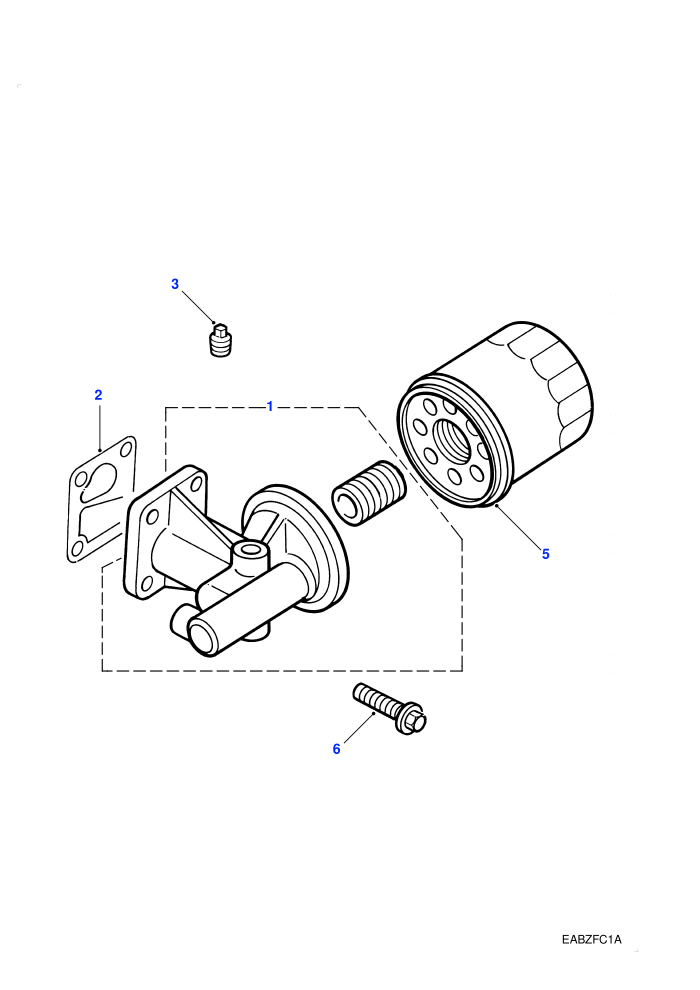 Oil Filter Adaptor (1.8L 4 Cyl K Series Petrol)