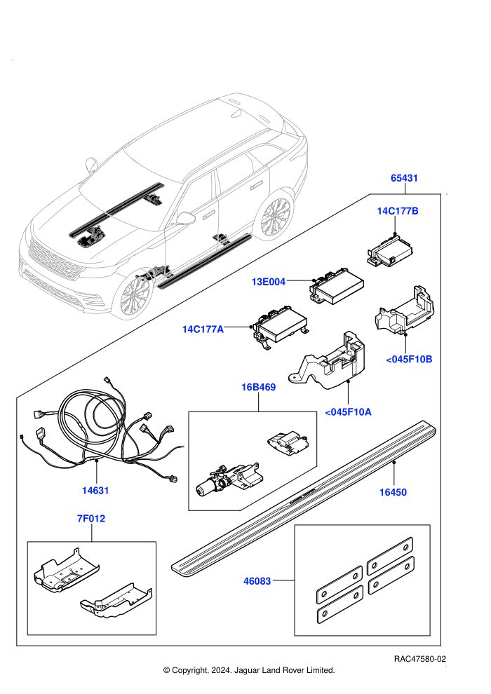 Side Steps And Tubes (Electric Engine Battery-MHEV,Less Electric Engine Battery)