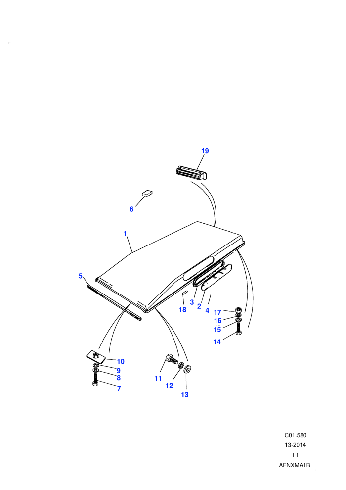 Roof Assembly (110,Regular,Station Wagon)