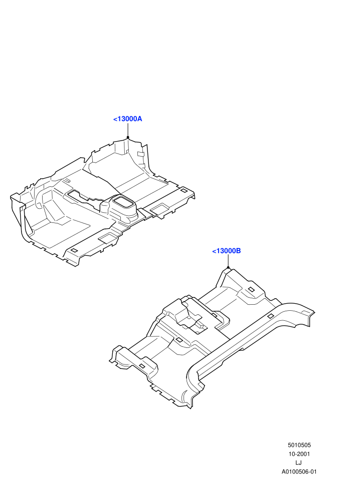 Floor Trim ((V)TO6A999999)