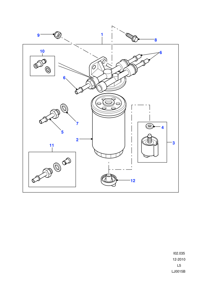 Filter And Sedimentor (With Diesel Engines)