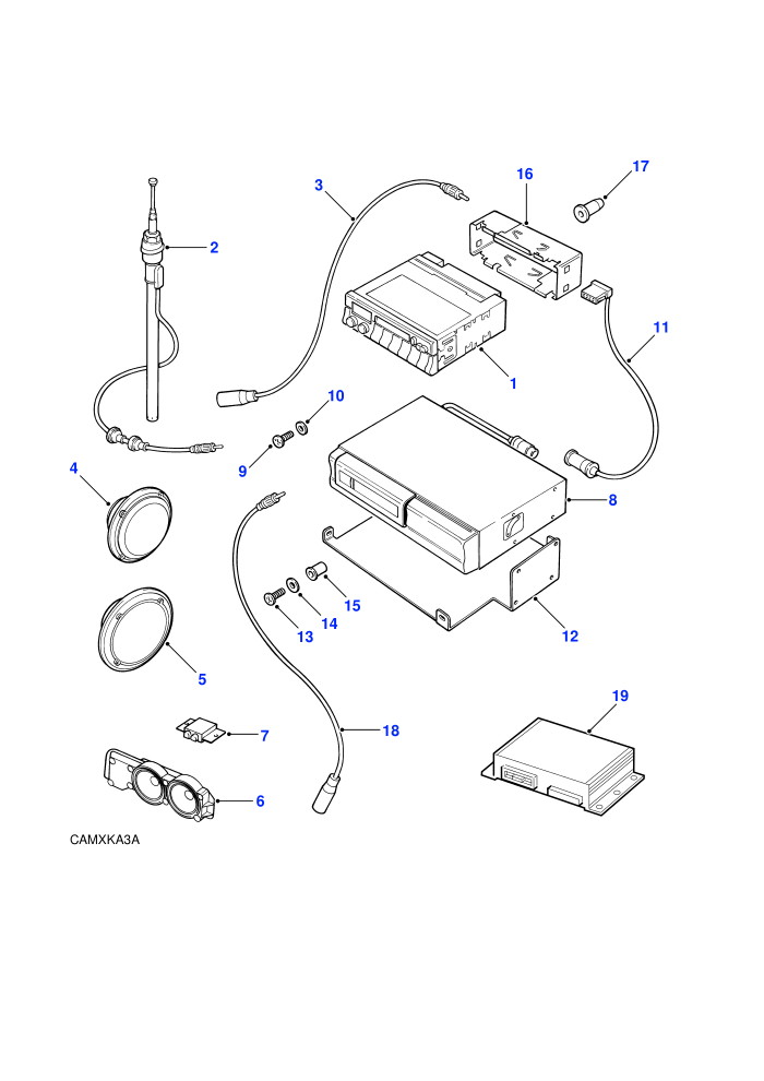 Radio System ((V)TOMA501919 (V)FROMMA081992)