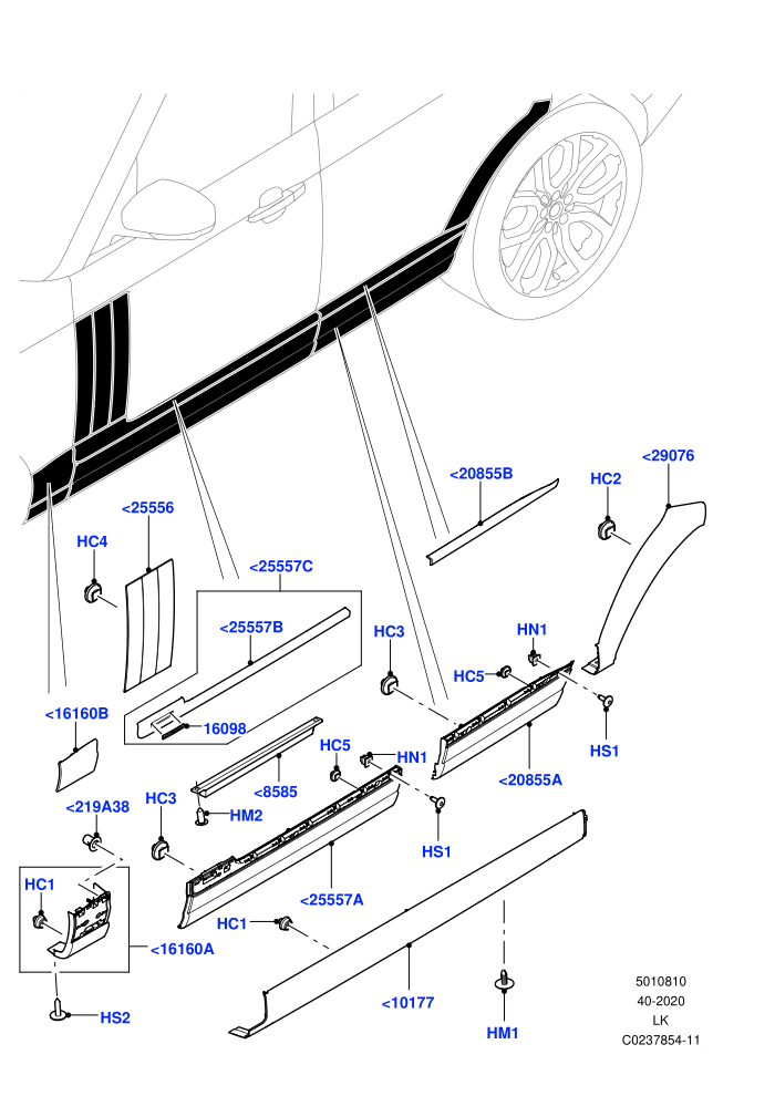 Body Mouldings