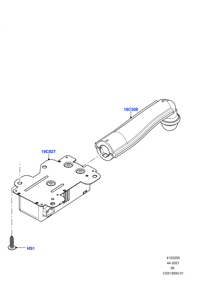 Heater/Air Cond.External Components (Air Purge Inistin+Pthgn PM 2.5/C02,Air Purge Ionisation / PM2.5,Air Purge/Ionisation/PM2.5/CO2)(Facia,Ioniser)