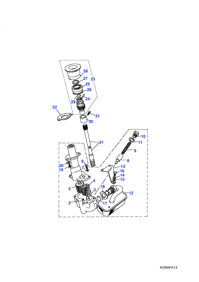 Oil Pump (2.5L I4 200 TDi L/R,5 Speed Manual Transmission,Less Catalyst)