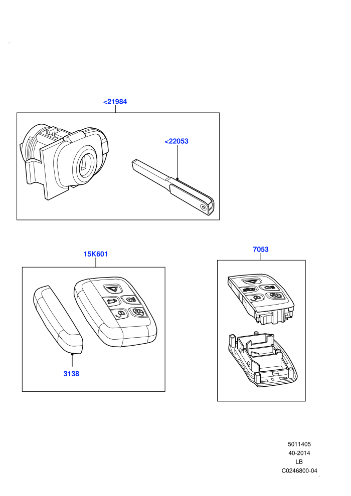 Vehicle Lock Sets And Repair Kits ((V)FROMDH000001)