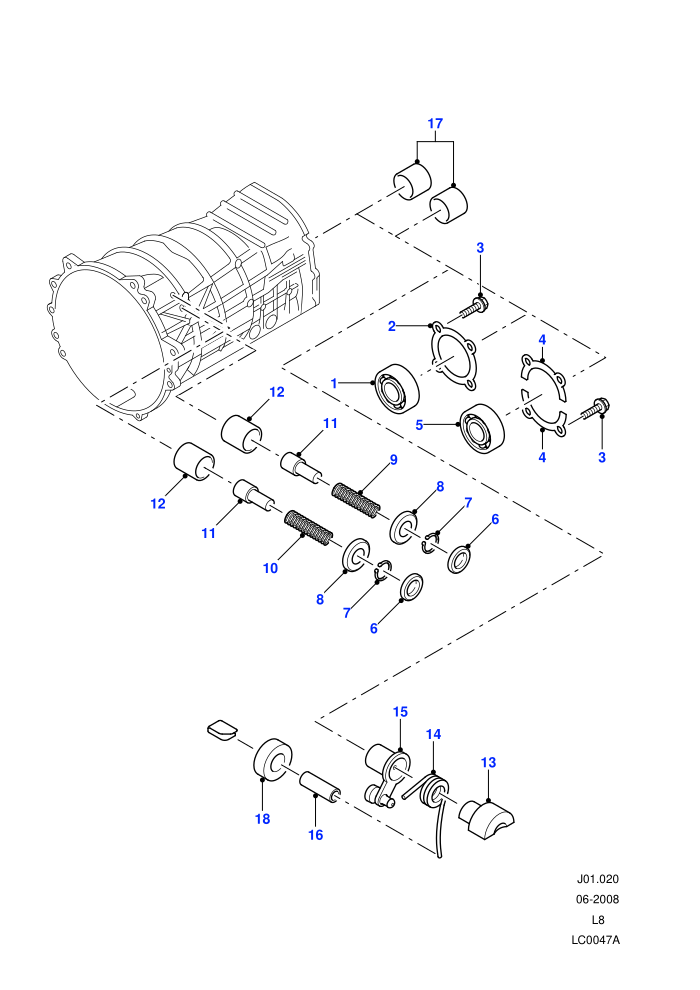 Manual Transmission Components ((V)FROM7A000001)