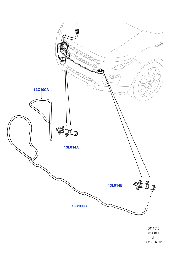 Headlamp Washer (Halewood (UK),With Headlamp Power Wash)