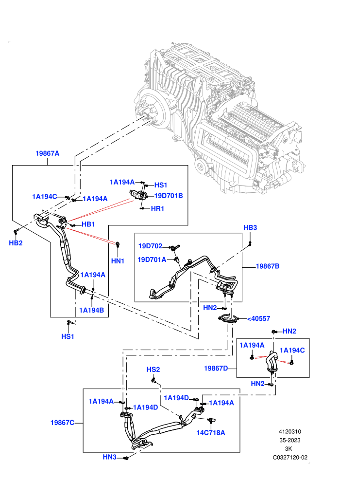 Air Conditioning Condensr/Compressr (4.4L V8 Turbo Petrol(NC11),With Air Conditioning - Front/Rear)((V)FROMRA000001)