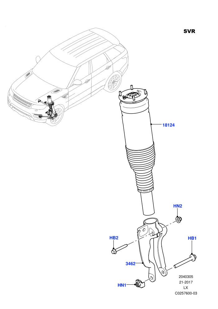 Front Suspension Struts And Springs (SVR,SVR Version)((V)FROMFA000001)