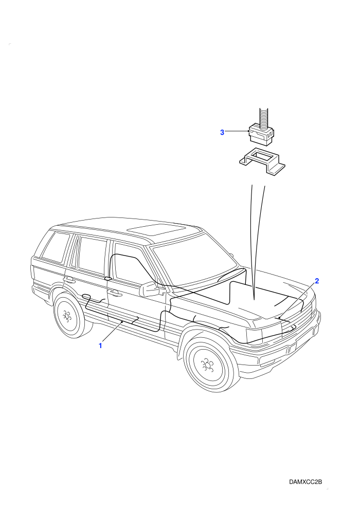 Harness - Under Bonnet (2.5L 6 Cyl BMW Diesel)