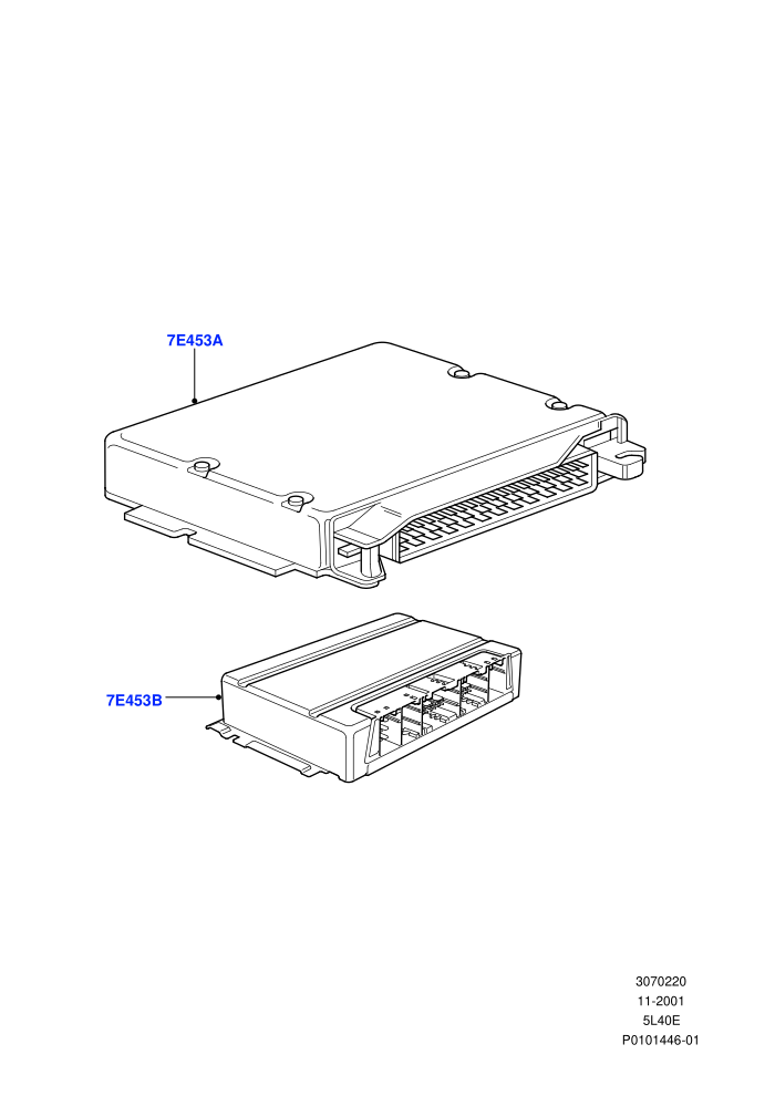 Transmission Modules And Sensors (5 Speed Automatic - Steptronic,M57 D30 3.0 Diesel)