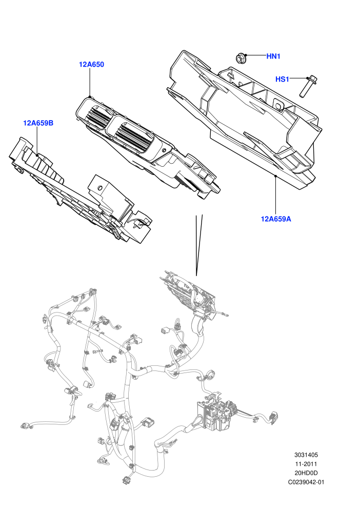 Engine Modules And Sensors (2.0L 16V TIVCT T/C 240PS Petrol,2.0L 16V TIVCT T/C Gen2 Petrol,Halewood (UK))((V)FROMCH000001)