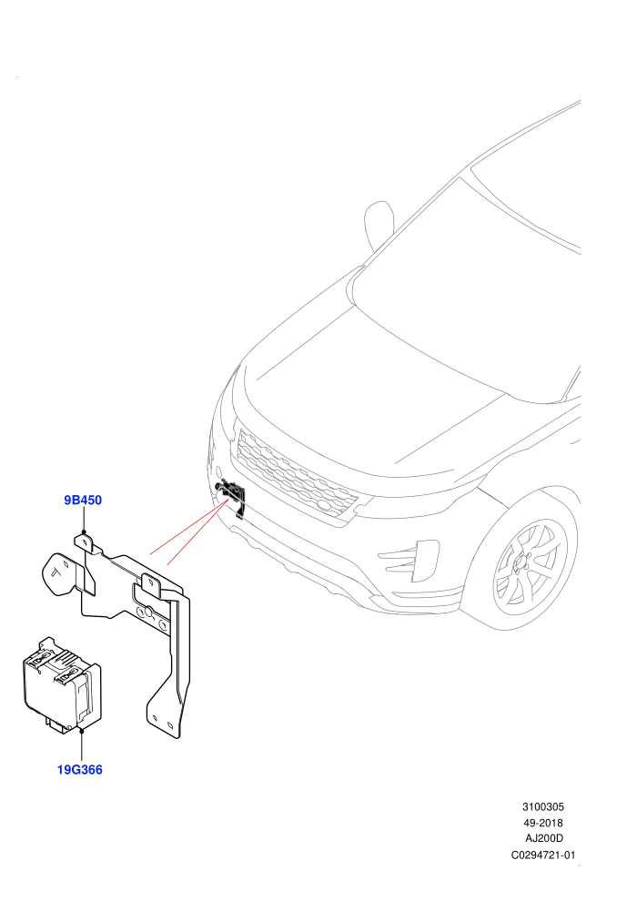 Speed Control (2.0L AJ20D4 Diesel High PTA,2.0L AJ20D4 Diesel LF PTA,2.0L AJ20D4 Diesel Mid PTA,ACC + Adaptive Lane Control,ACC + Stop/go,Halewood (UK))((V)TOLH999999)