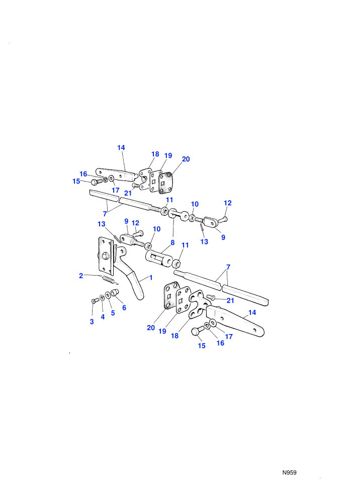 Lock Lower Tailgate-To (V) CA274120 (2Dr) & (V) CA273922 (4Dr)
