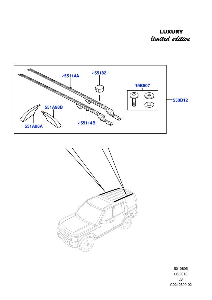 Roof Rack Systems ((V)FROMCA000001)
