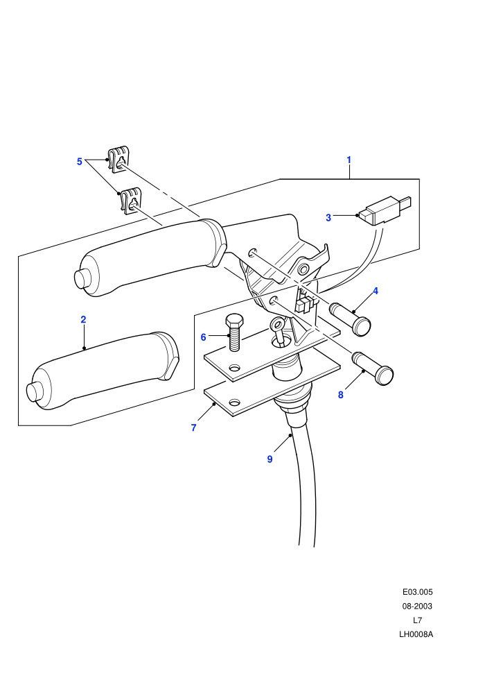 Handbrake Lever