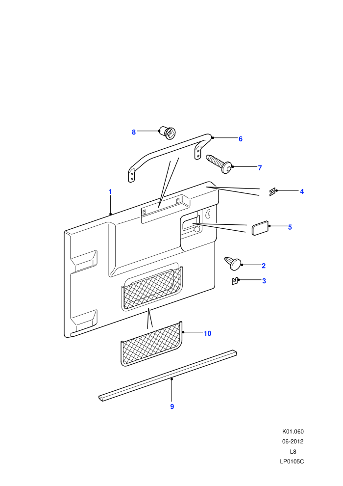 Rear End Door Casing ((V)FROM7A000001)