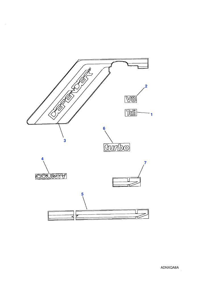 Body Tapes (90 Wheelbase)((V)FROMJA906596)
