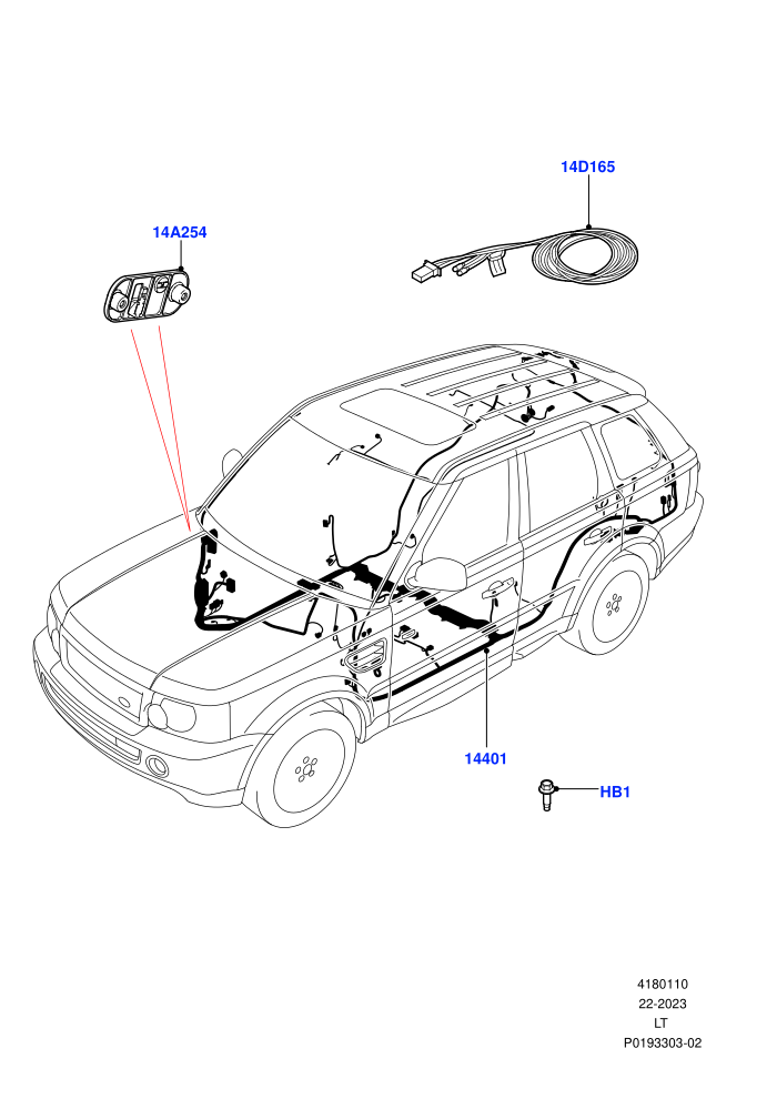 Electrical Wiring - Engine And Dash (Main Harness)((V)TO9A999999 (V)FROM9A000001)