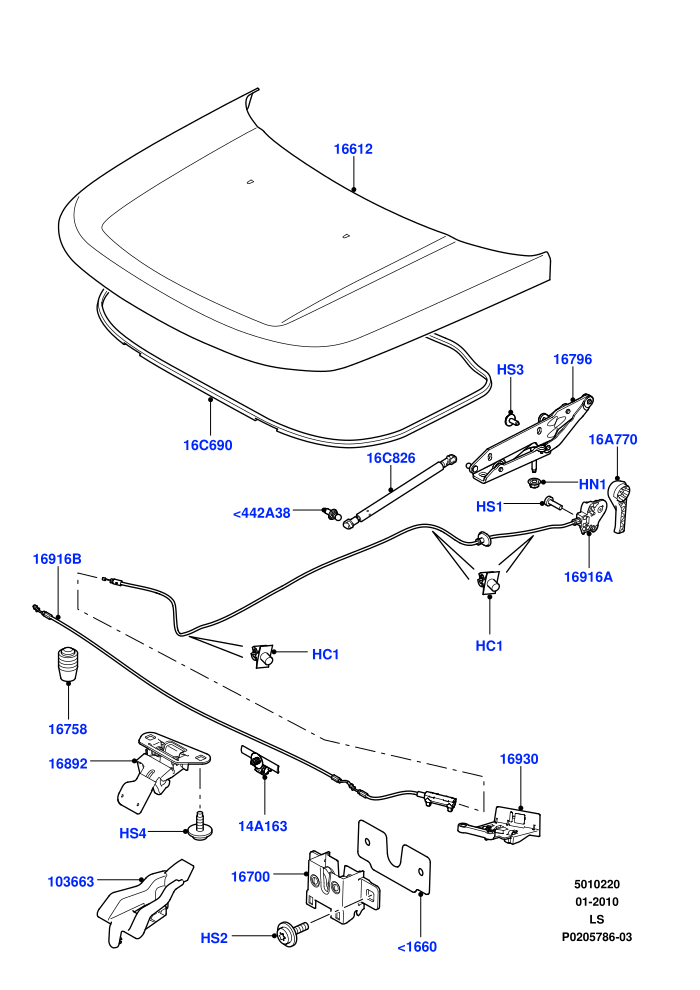 Hood And Related Parts ((V)FROMAA000001)