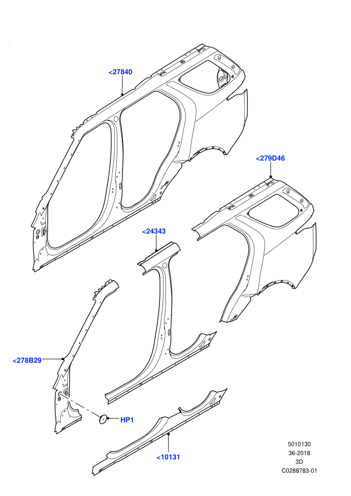 Side Panels - Outer (Nitra Plant Build)((V)FROMK2000001)