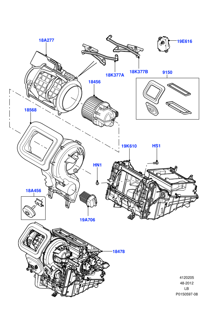 Heater/Air Cond.External Components