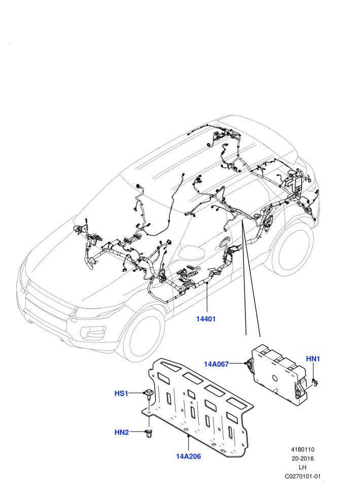 Electrical Wiring - Engine And Dash (Changsu (China))(Main Harness)((V)FROMEG000001)