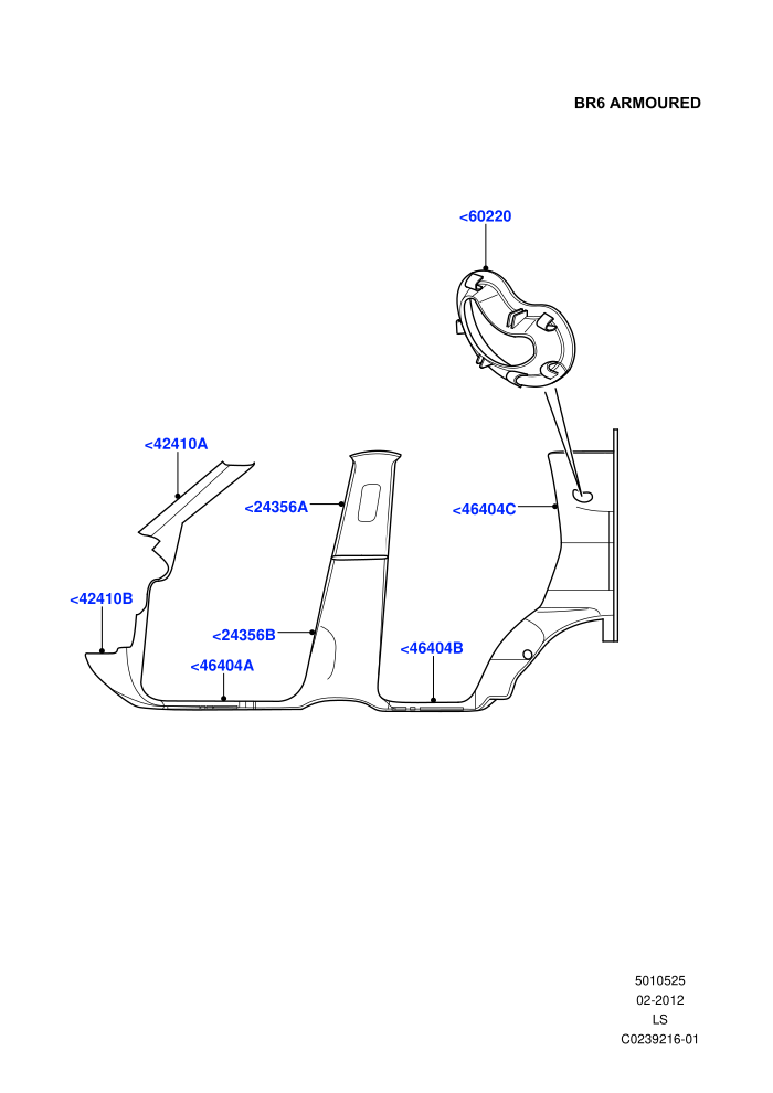 Side Trim (With B6 Level Armouring)((V)FROMAA000001)