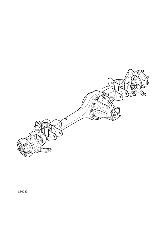 Front Axle Assembly
