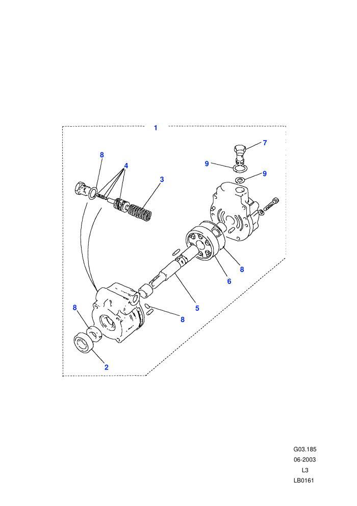 Power Steering Pump (V8 Twin Carb L/R Petrol)