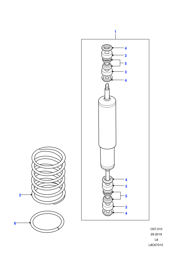 Front Springs/Front Shock Absorbers