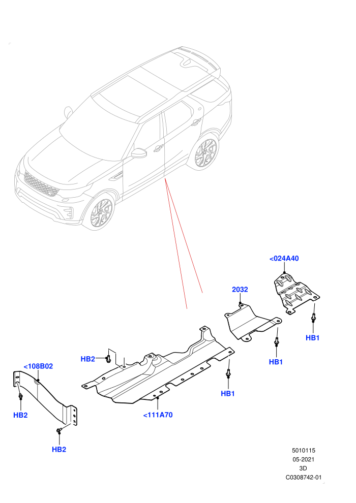 Floor Pan - Centre And Rear (With Head Impact Crash Criteria)(Nitra Plant Build)((V)FROMM2000001)