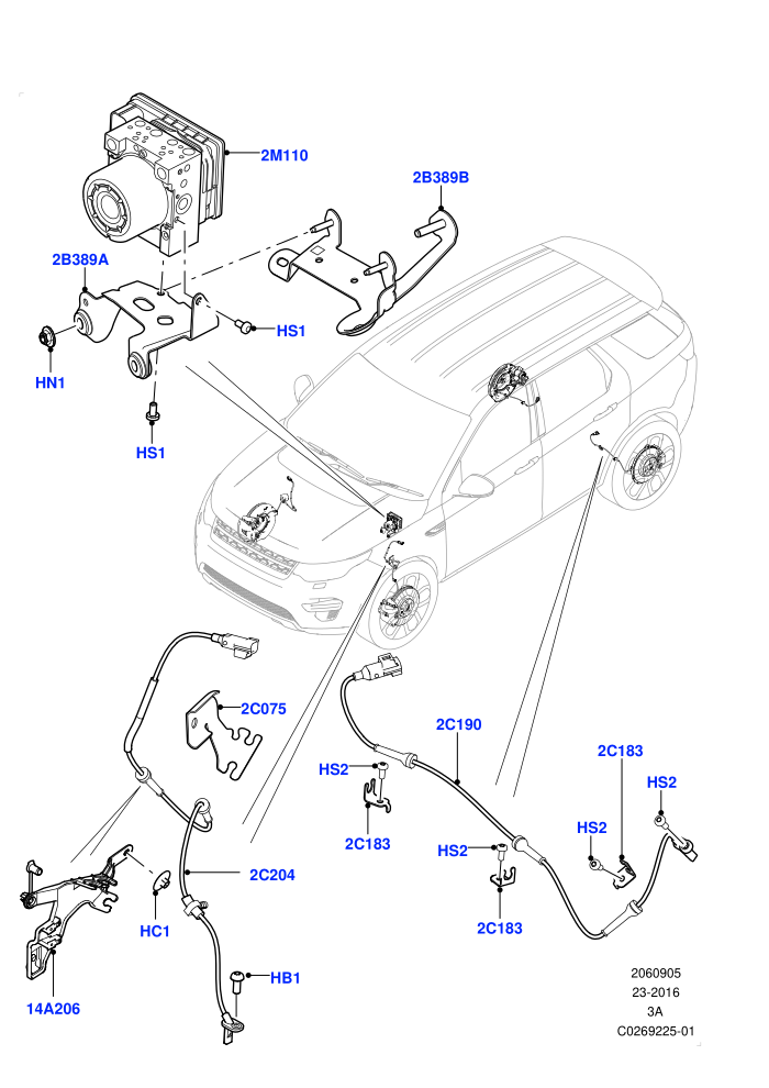 Anti-Lock Braking System (Itatiaia (Brazil))((V)TOKT999999 (V)FROMGT000001)