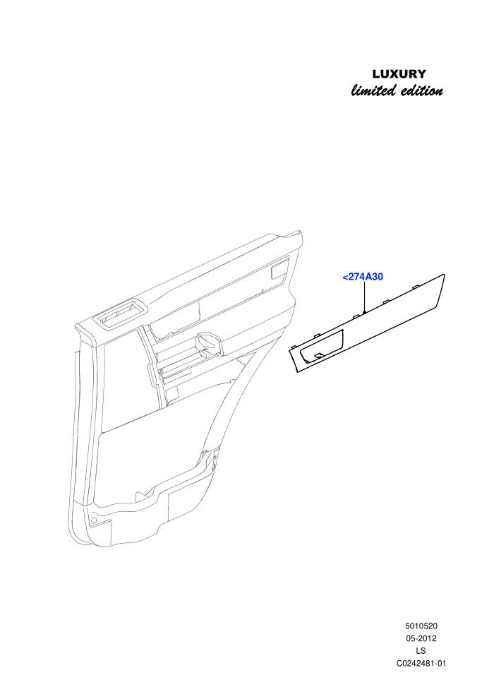 Rear Door Trim Installation ((V)FROMCA000001)