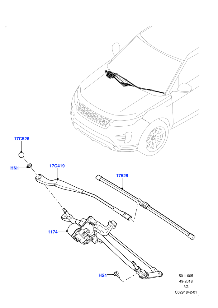 Windscreen Wiper (Halewood (UK))