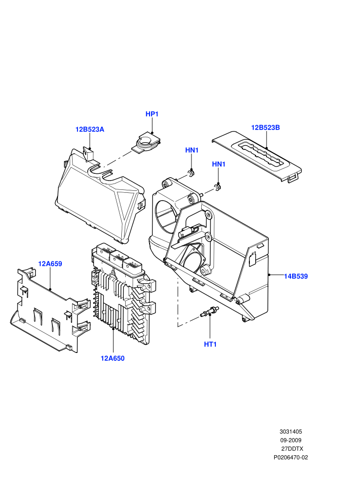 Engine Modules And Sensors (Lion Diesel 2.7 V6 (140KW))((V)FROMAA000001)