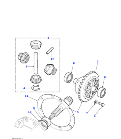 TYS100940 - Land Rover Shim