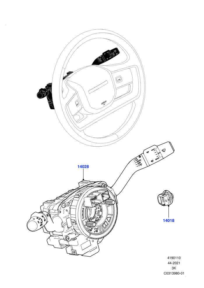 Switches (Steering Column)